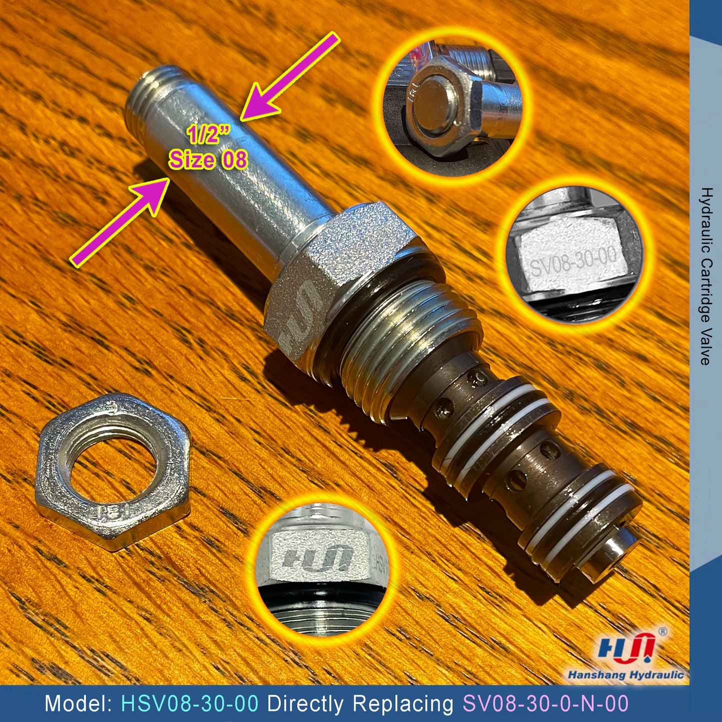 HSV08-30-00 Cartridge Valve ( SV08-30-00 )