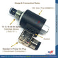 HC-10-C-1H Valve Coil - 3 Prong DIN Connector ( 6356012 )