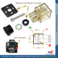 QY201-DC DIN 43650 Type-A 3 Prong Connector Plug with LED Indicator