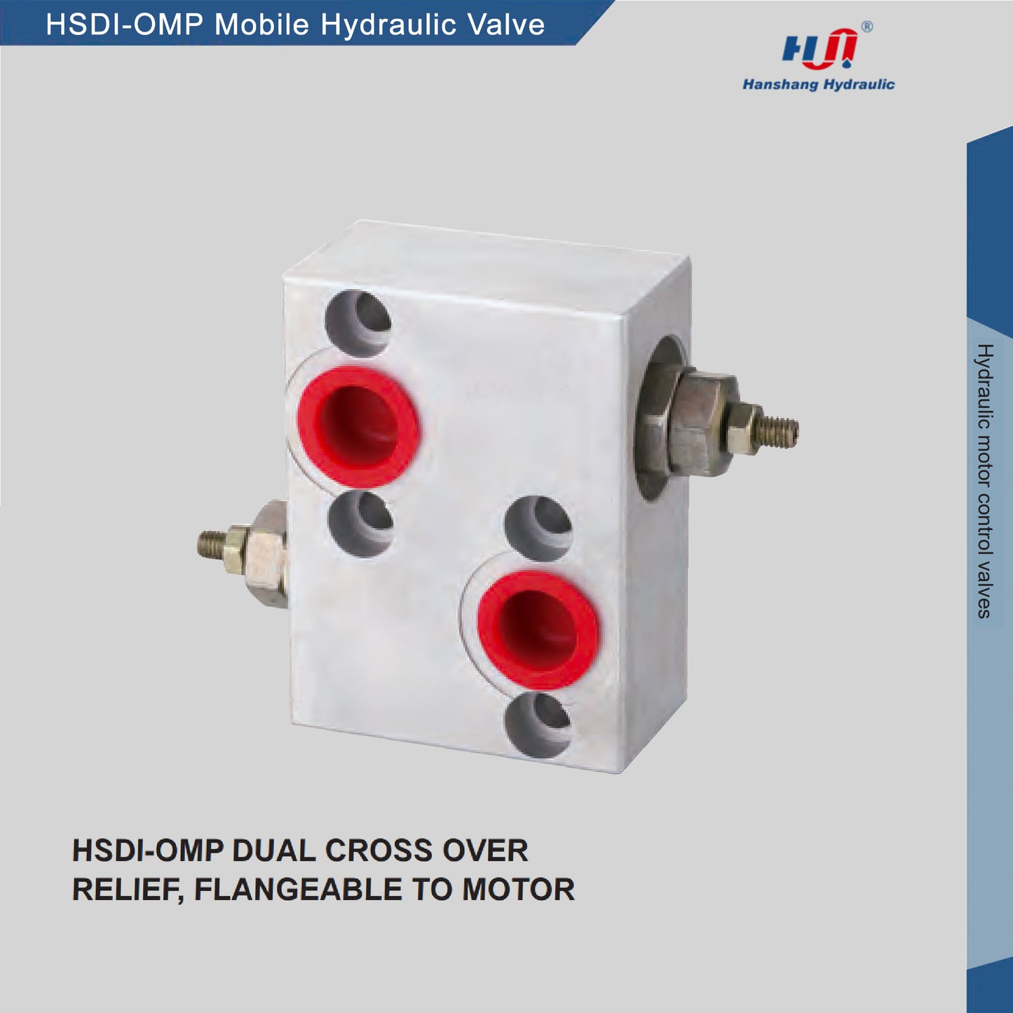 NHSDI-OMP-SAE10-08/A25A-B25A Mobile Hydraulic Valve