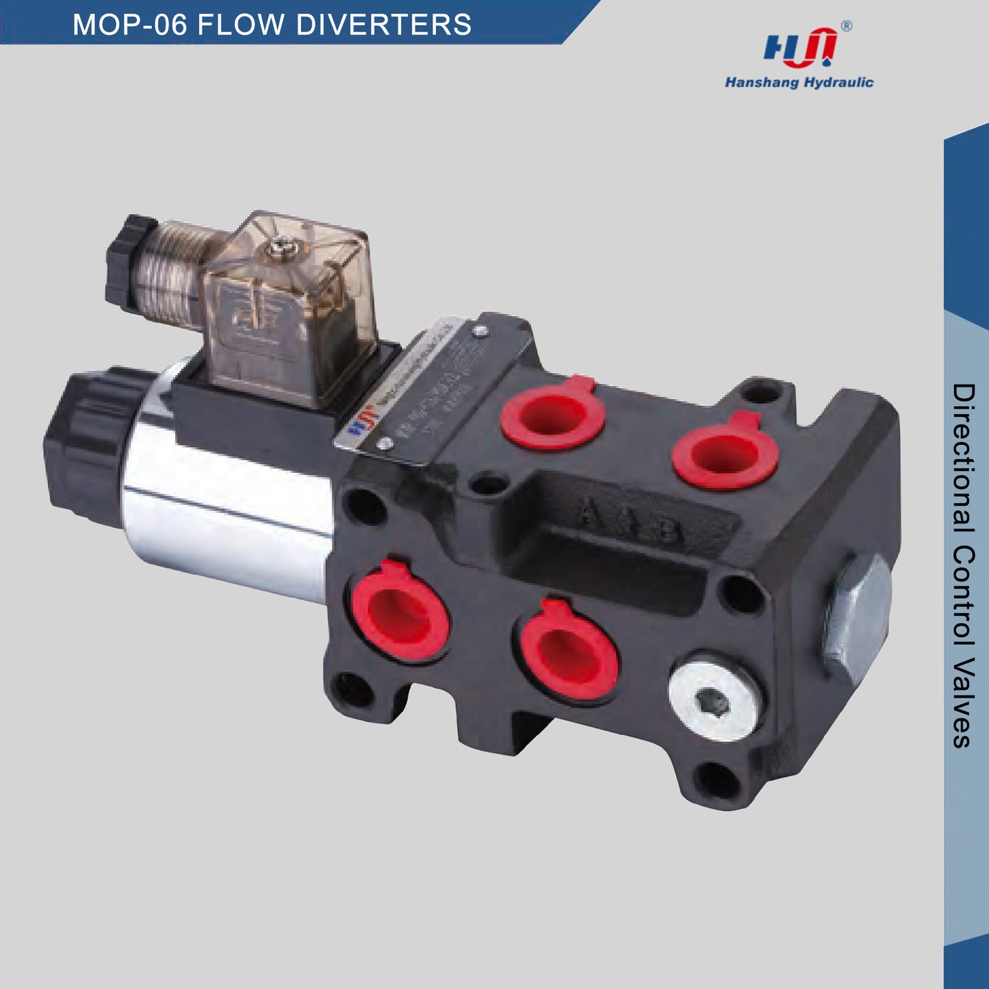 MOP-06 Diverter ( MOP-06-6-SAE8-E-1-DC12, MOP-06-12VDC )