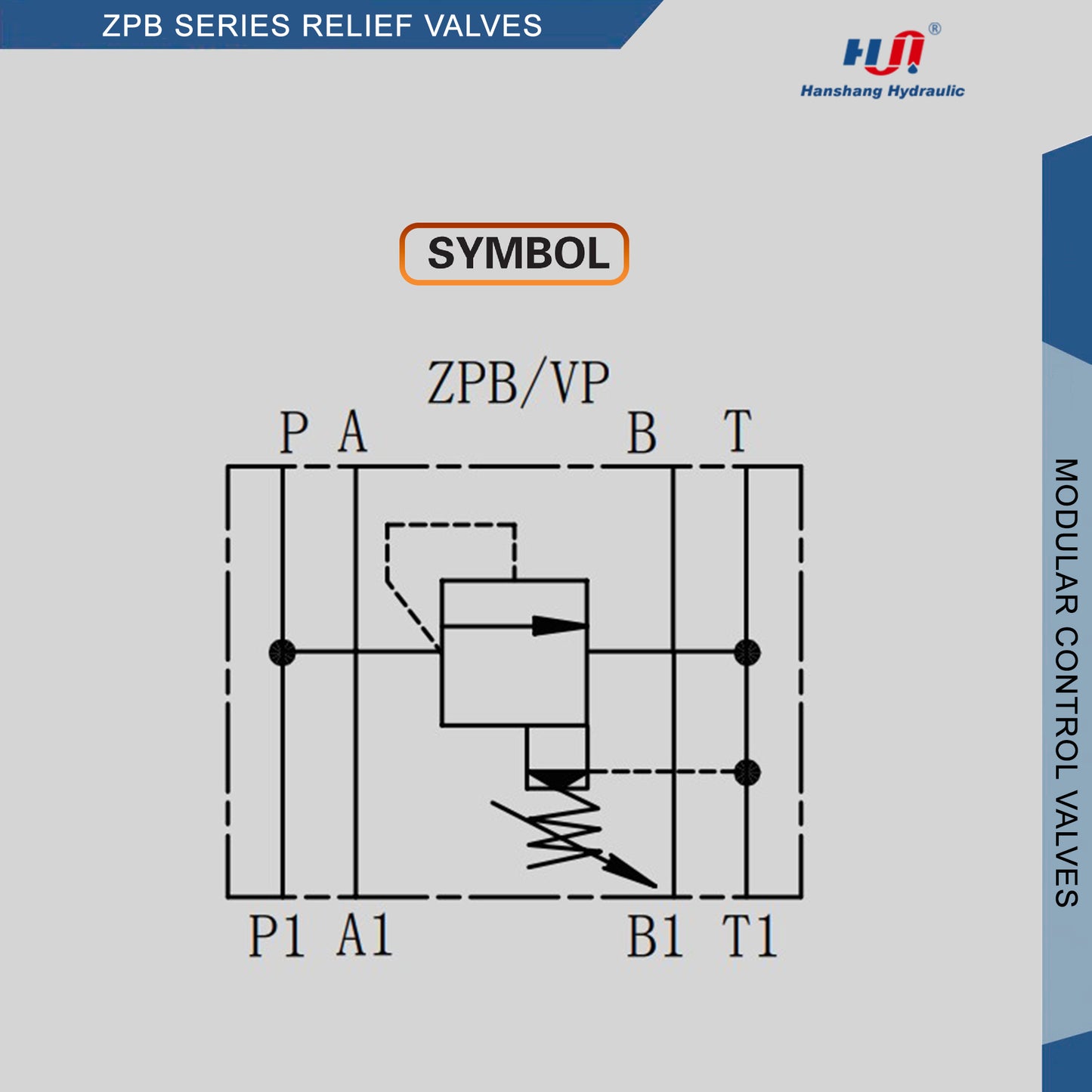 ZPB6VP-1-40-200 MODULAR RELIEF VALVES