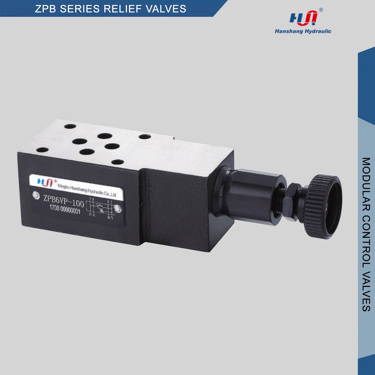 ZPB6VP-1-40-200 MODULAR RELIEF VALVES